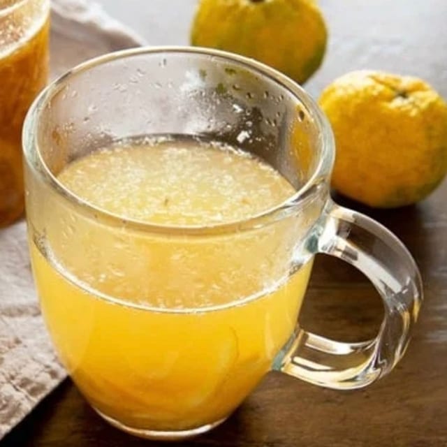 Hot Yuzu Tea 熱柚子蜜.
