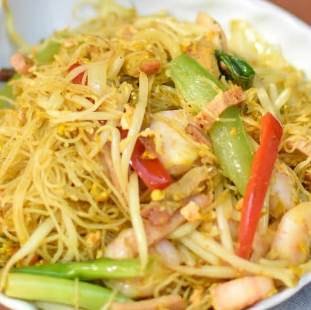 Singapore Rice Noodles 星州炒米粉.