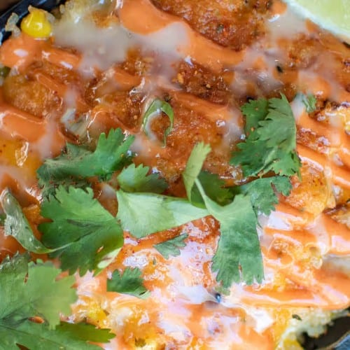 Corn Elote Fried Rice 烤墨西哥芝士玉米炒飯.